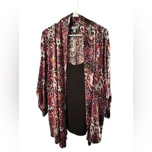 Essentials 3X Blouse Twin Set